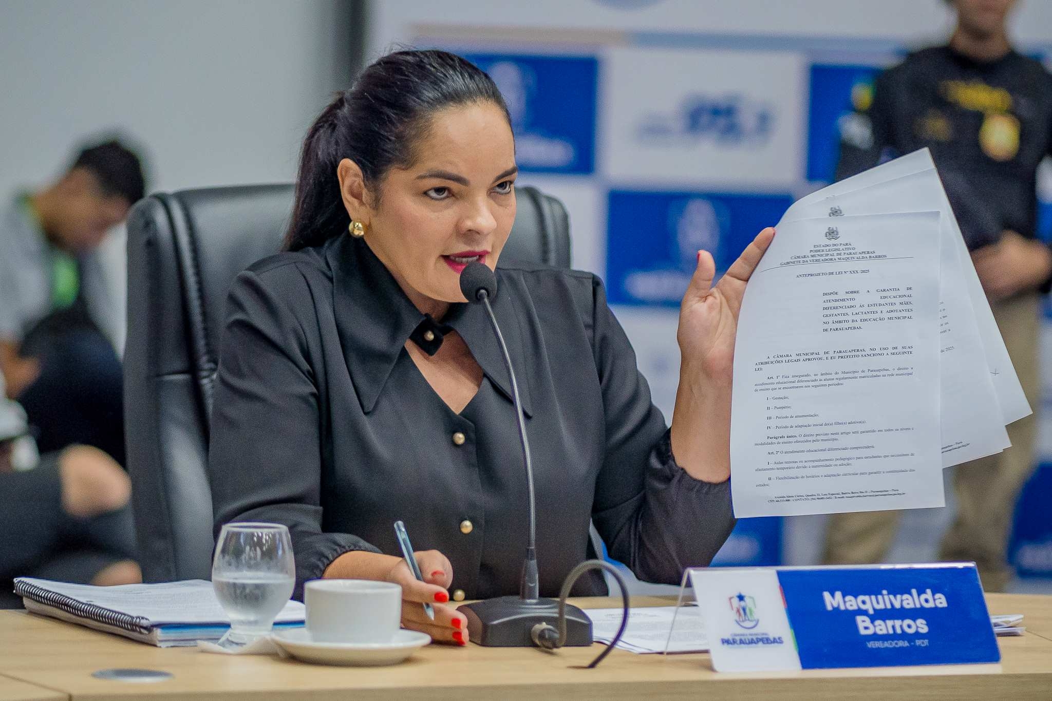 IMaquivalda Barros propõe atendimento educacional diferenciado para estudantes mães, gestantes, lactantes e adotantes